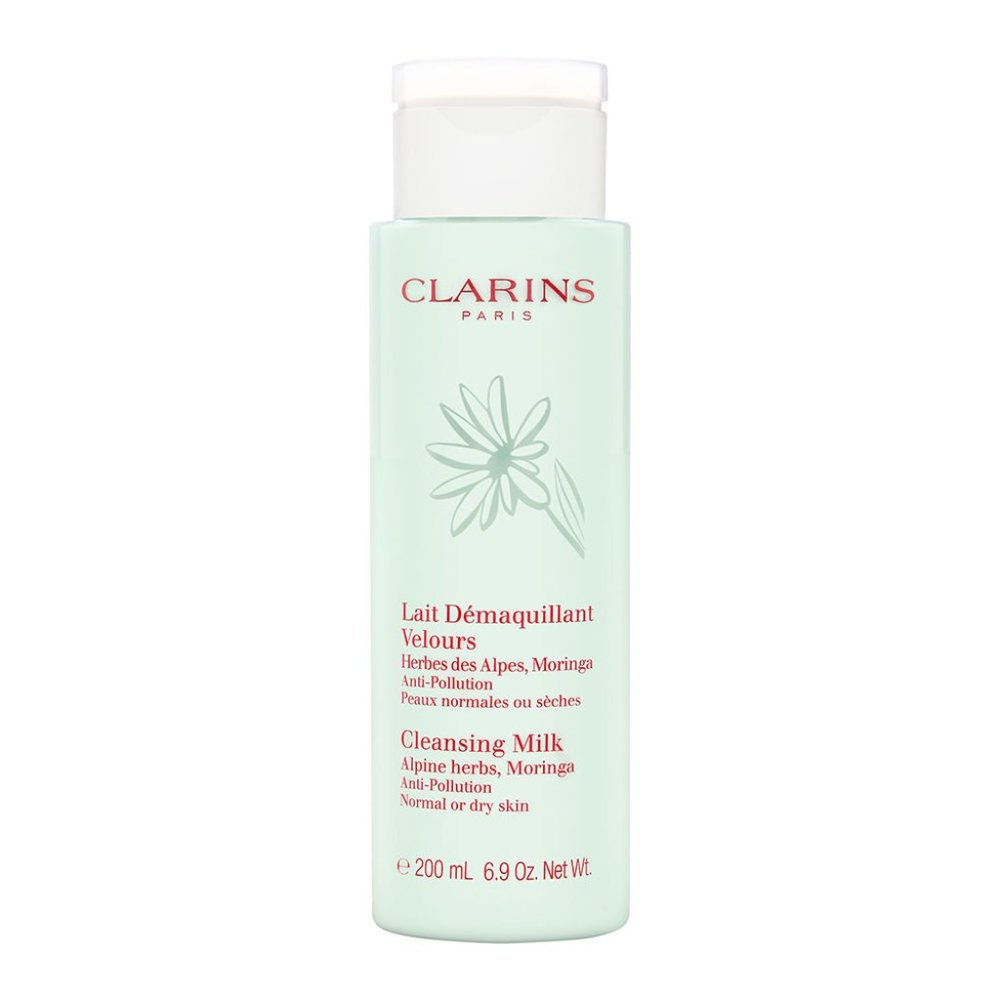 Clarins Cleansing Milk with Alpine Herbs Moringa Anti-Pollution *BRAND NEW* NIB.